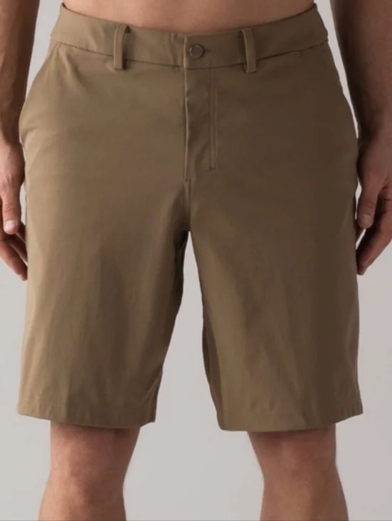 Lululemon Men's The Works ABC Warpstreme Golf Shorts In Artifact Size 36 - Picture 1 of 9